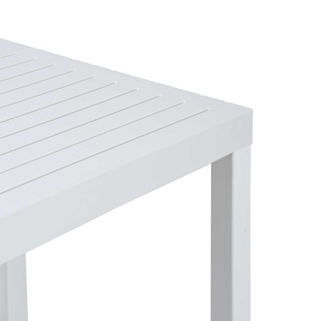Mesa de Jardín Blanca Nagari - Diseño Moderno y Duradero - UKUKHOME.com