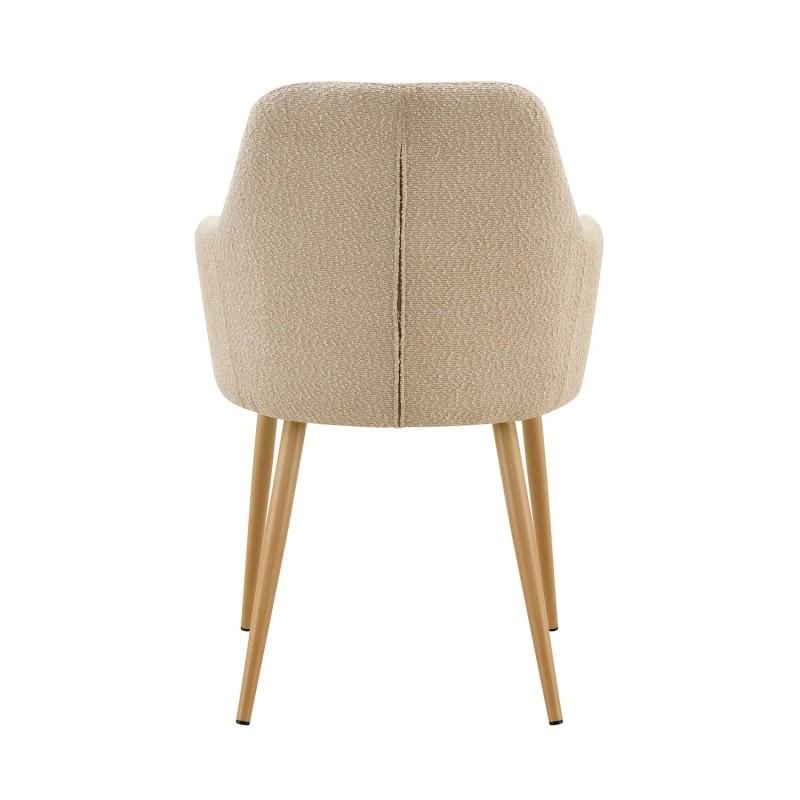Sillón Olaf Arena Pata Haya - Sillón tapizado moderno y confortable – UKUKHOME.COM