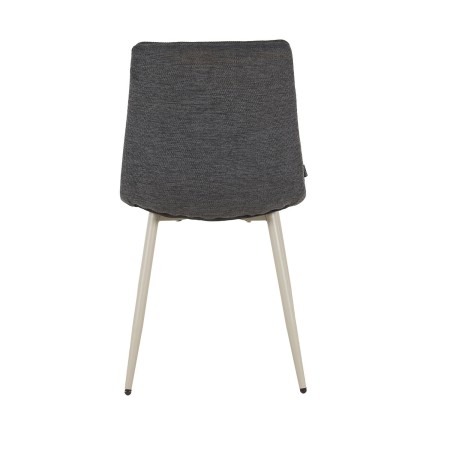 Silla Louise Gris Marengo Pata Beige - Silla tapizada de diseño moderno – UKUKHOME.COM