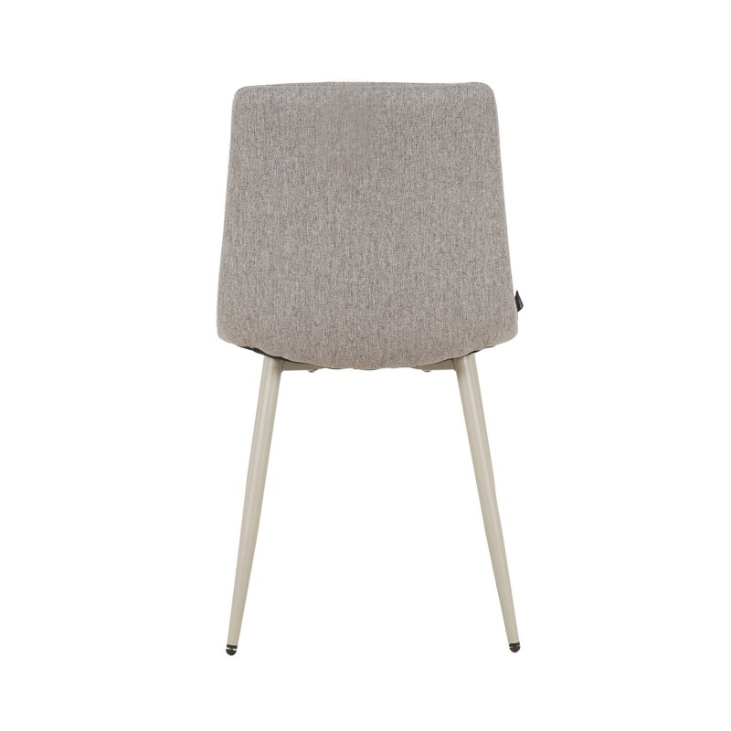 Silla Louise Gris Oscuro Pata Beige - Silla tapizada de diseño moderno – UKUKHOME.COM