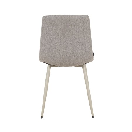 Silla Louise Gris Oscuro Pata Beige - Silla tapizada de diseño moderno – UKUKHOME.COM