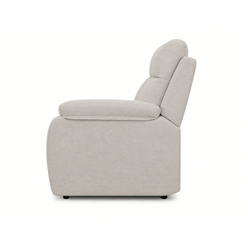 SOFÁ 3 PLAZAS RELAX ELÉCTRICO LAZIO - BOTONERA USB Y C