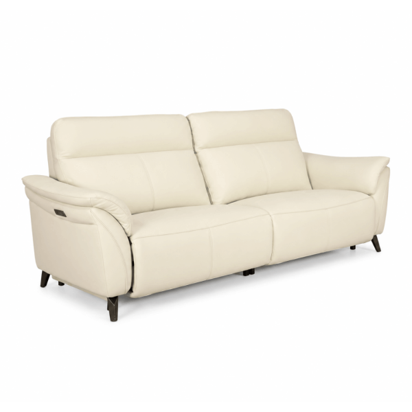 AF4093 - SOFA 2PL. RELAX (ASIENTO 65CM) SISU - GRAV.0 2PL/CAB.ELECT.2M - POLIPIEL 2