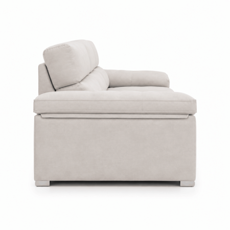 SOFÁ STELLA 3,5 PLAZAS AS90 C/B DESLIZANTE ELECTRICO + CHAISELONGUE 80