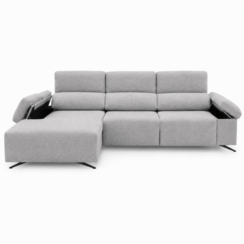 SOFÁ CHAISE LONGUE PINOT PEARL