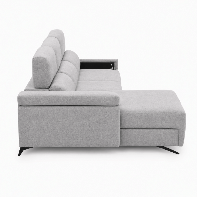 SOFÁ CHAISE LONGUE PINOT PEARL