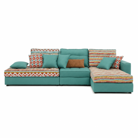 ROMINA C/CHAISE 90X150 C/BR+1AS90+150X90 350X150